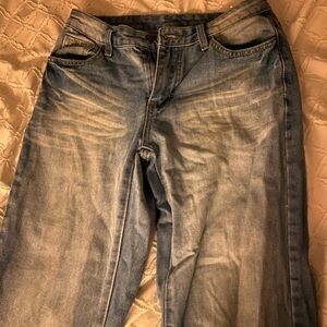 Size small light wash pants